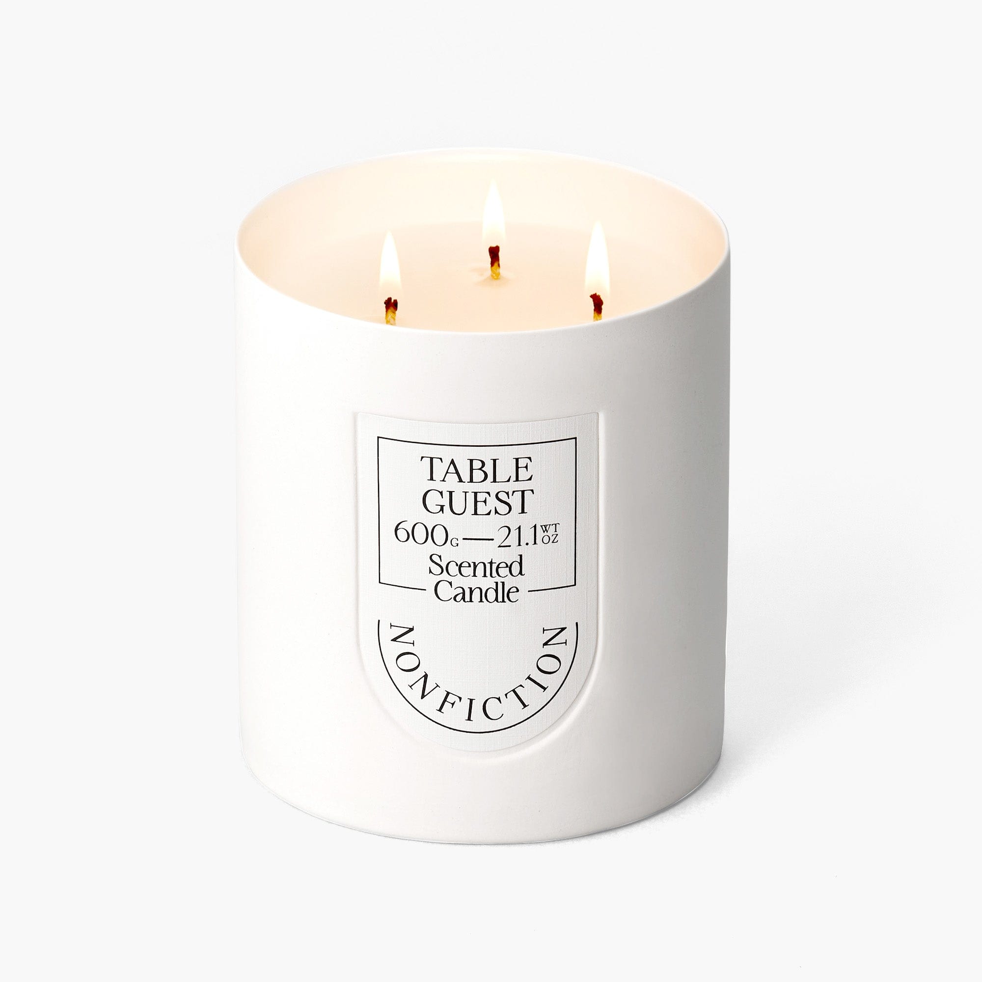 NONFICTION Candle 600g TABLE GUEST Large Scented Candle
