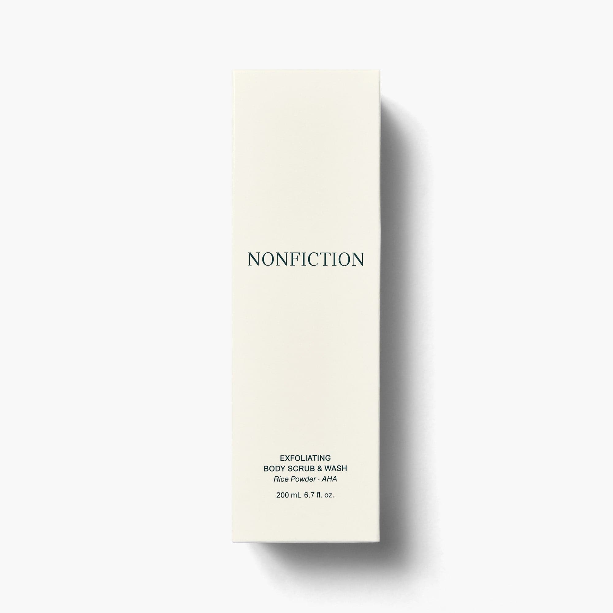 NONFICTION Body SCRUB 200mL Exfoliating Body Scrub & Wash