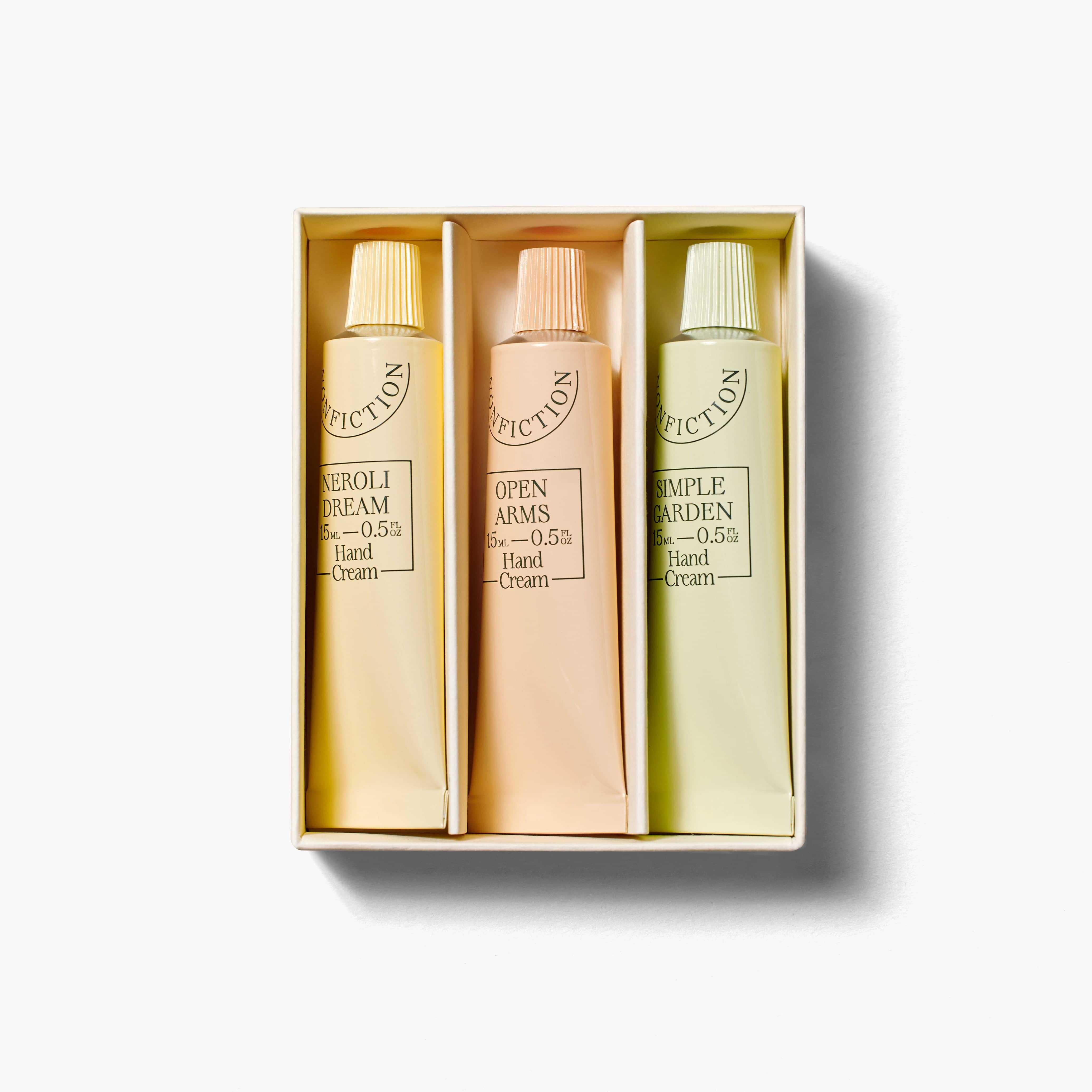 NONFICTION Gift Set 15mL Citrus Hand Cream Mini Trio