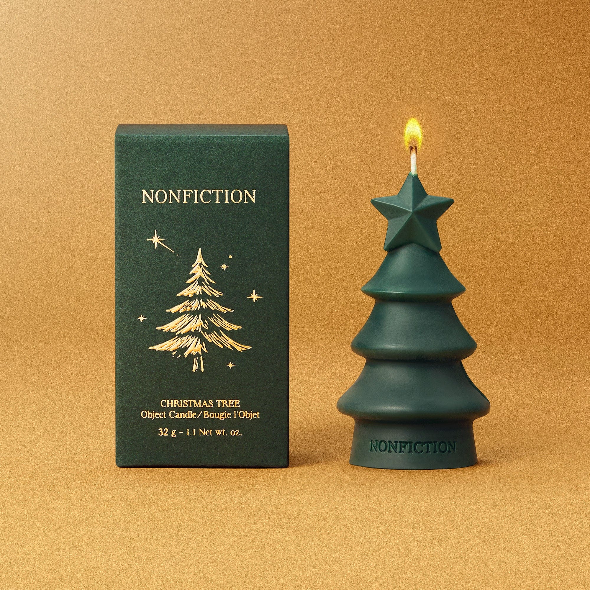 NONFICTION GWP - Christmas Tree Object Candle