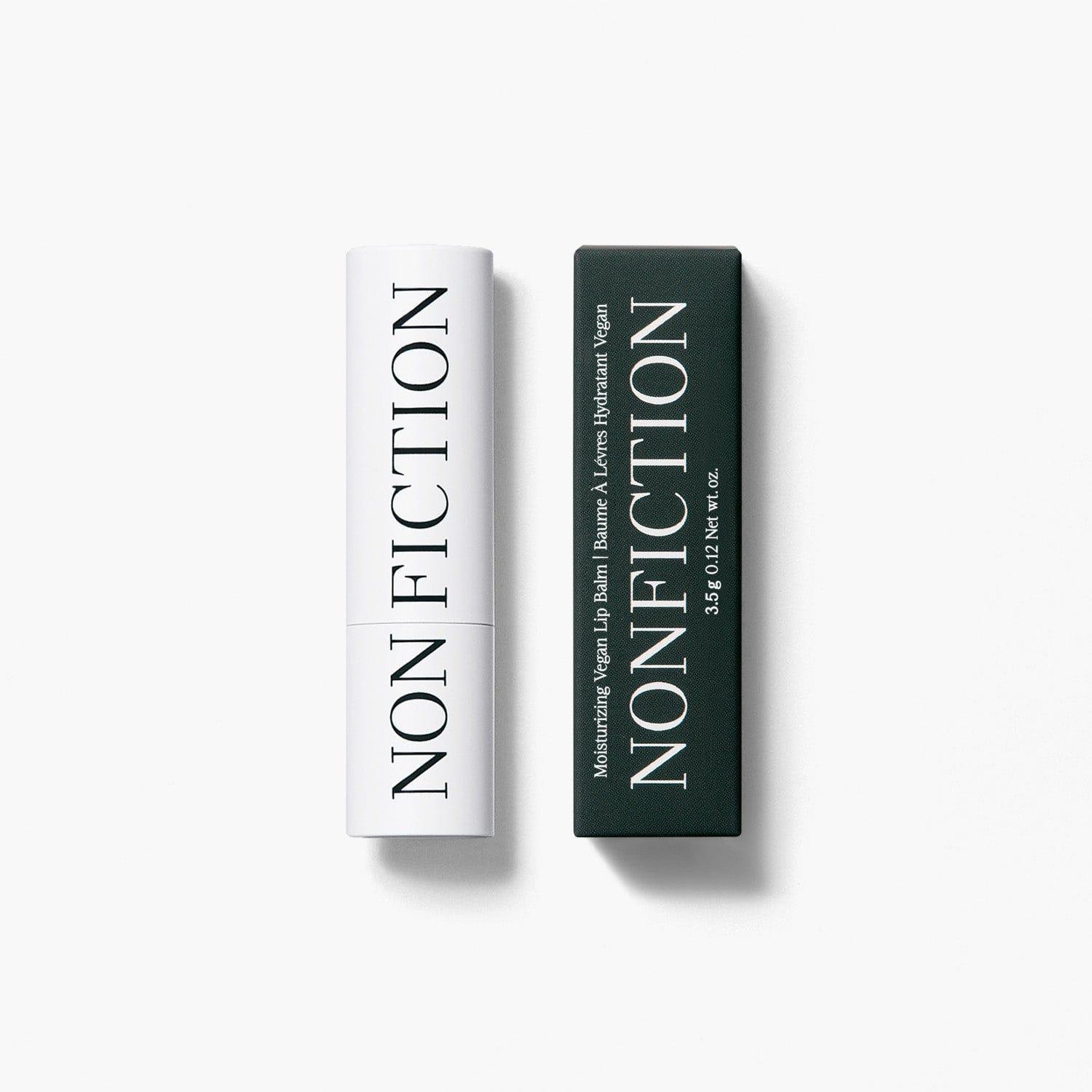 NONFICTION Lip Balm 3.5g / 0.13 wt. oz. MOISTURIZING Vegan Lip Balm